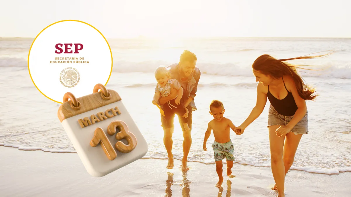 Calendario de la SEP confirma suspensión de clases por 4 días en marzo para nivel básico.