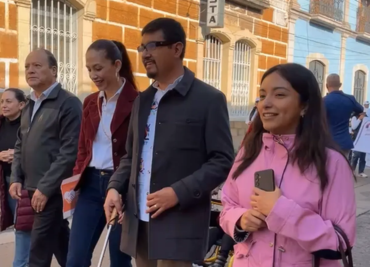 Voces, participación y también reclamos: la caminata por la inclusión dejó reflexiones importantes en Tulancingo.