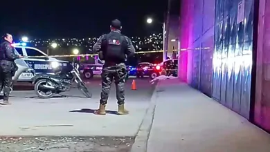 La zona fue acordonada en Los Reyes La Paz tras el ataque donde matan a madre e hijo durante un asalto.