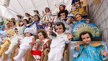 Gastaron pobladores hasta $2 mil por vestir a niños Dios en Ixmiquilpan