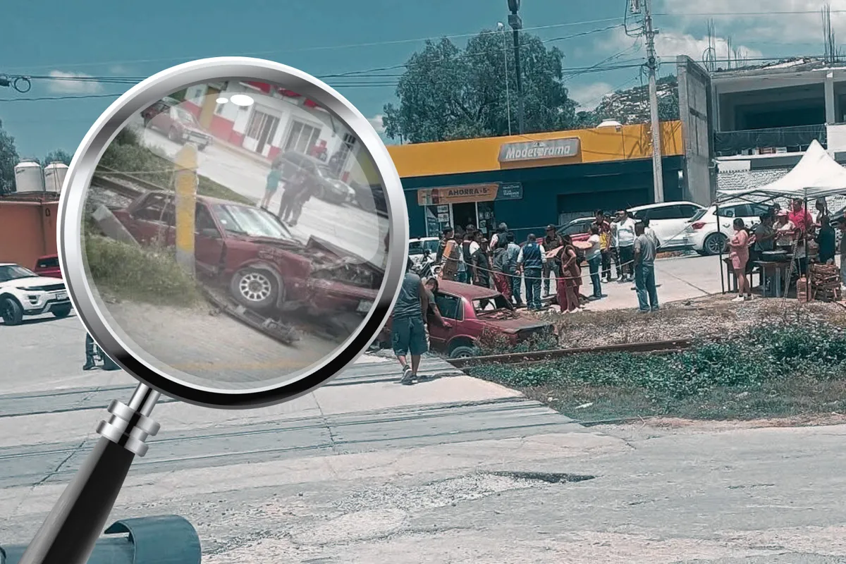 lementos de seguridad y rescate atendieron el accidente en las vías de Vito.