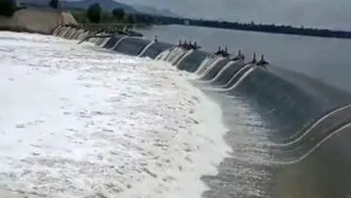 La presa Endhó ebfrenta situación critica de derrames y desfogues