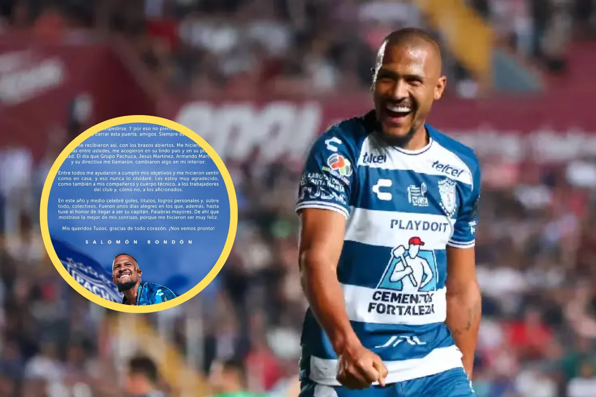 Así fue el emotivo adiós de Salomón Rondón en Pachuca