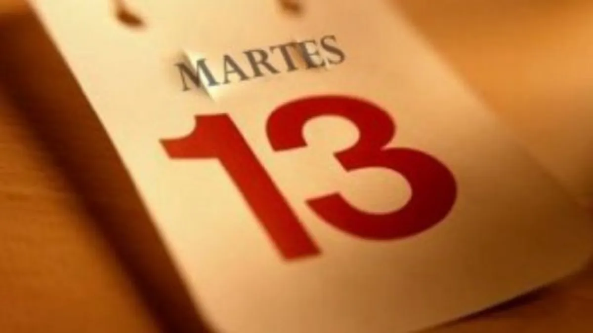 Martes 13: ¿por qué se dice que es de mala suerte?
