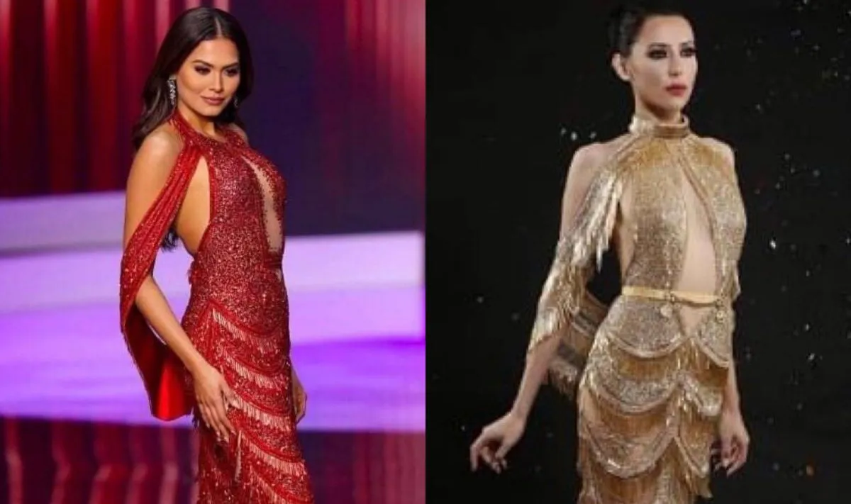 Acusan plagio de vestido de Miss Universo