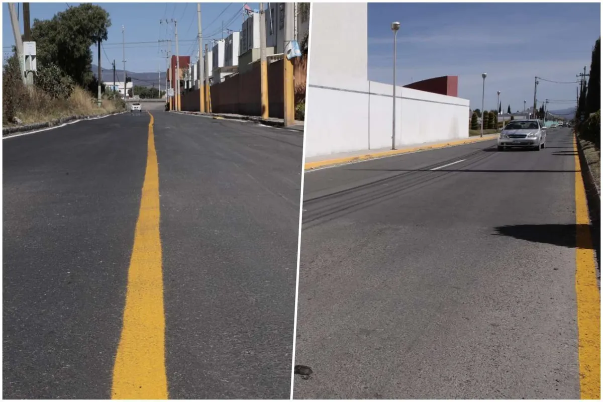 Pachuca: rehabilitan seis calles con ayuda de Pemex