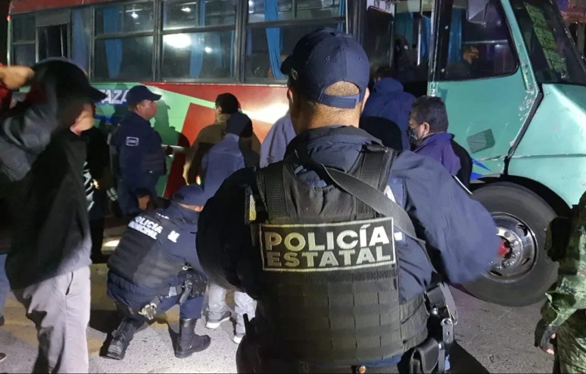 Tizayuca: realizan operativos de seguridad para el transporte público