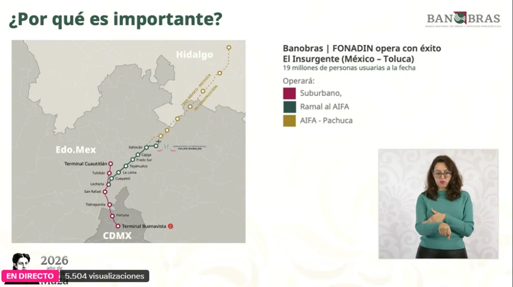 Tren Suburbano al AIFA tendrá un nuevo nombre; conoce tarifas, rutas e inauguración