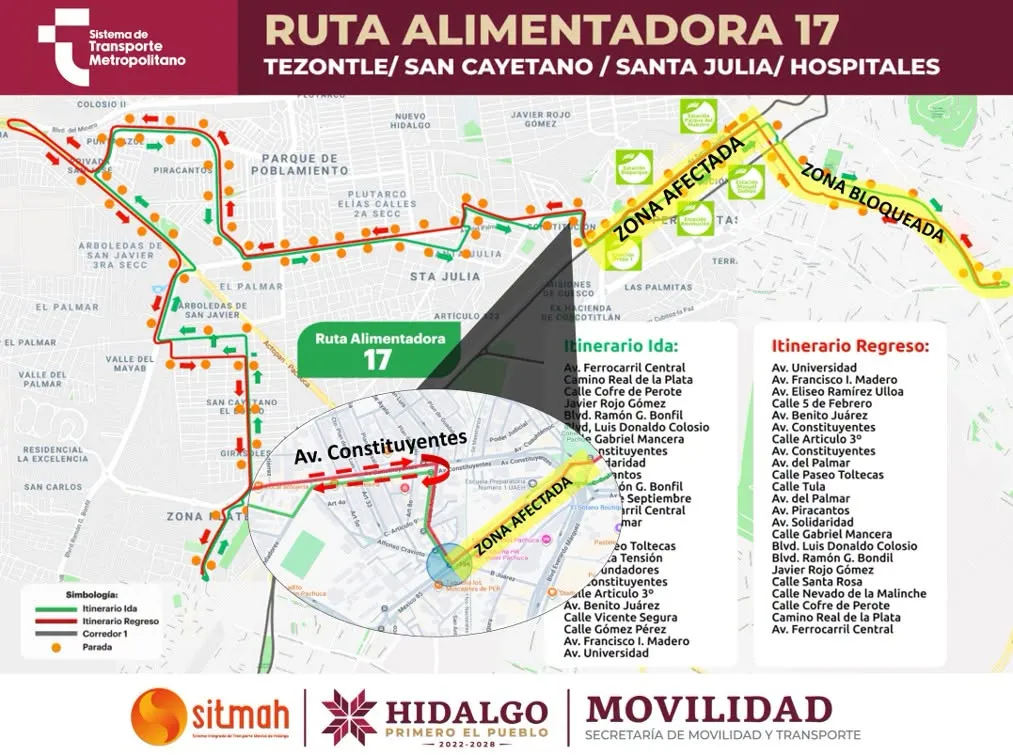 Tuzobús aplicará recorte operativo este domingo