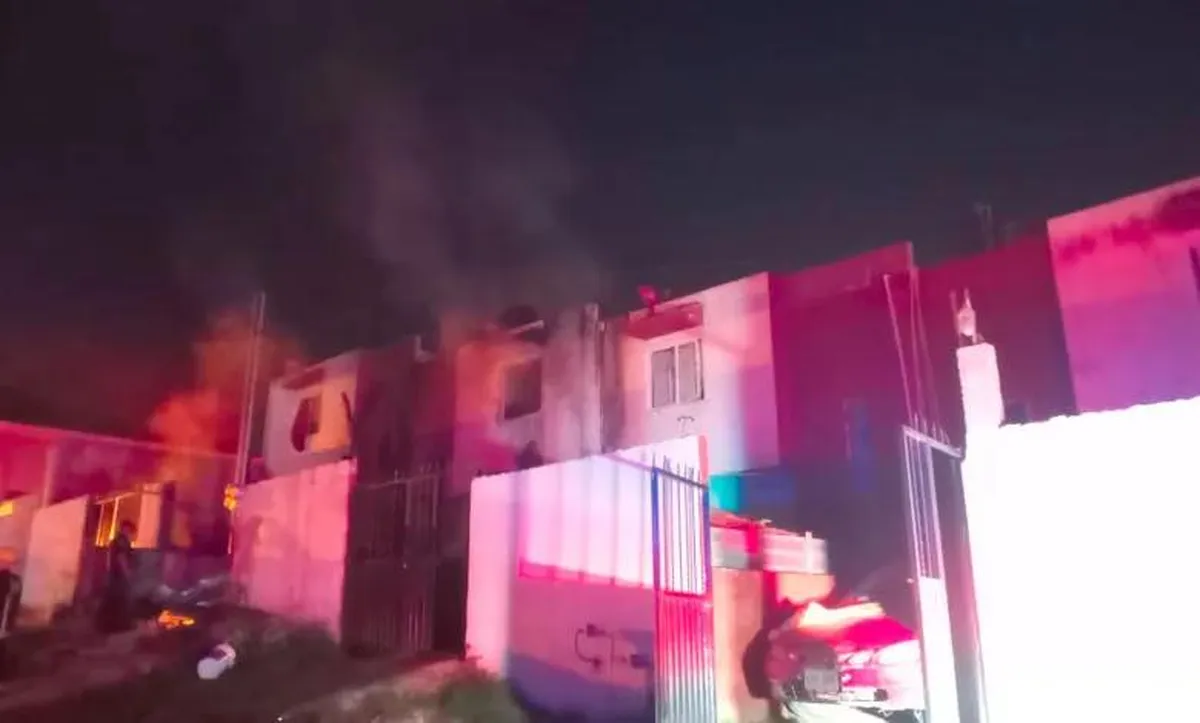 Pachuca: Muere familia en incendio en Santa Matilde