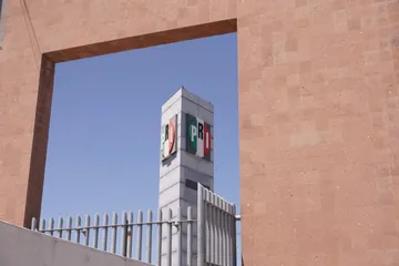 Edificio del Partido Revolucionario Institucional en Hidalgo