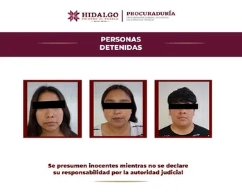 Personas detenidas en poseción de drohas en Tula