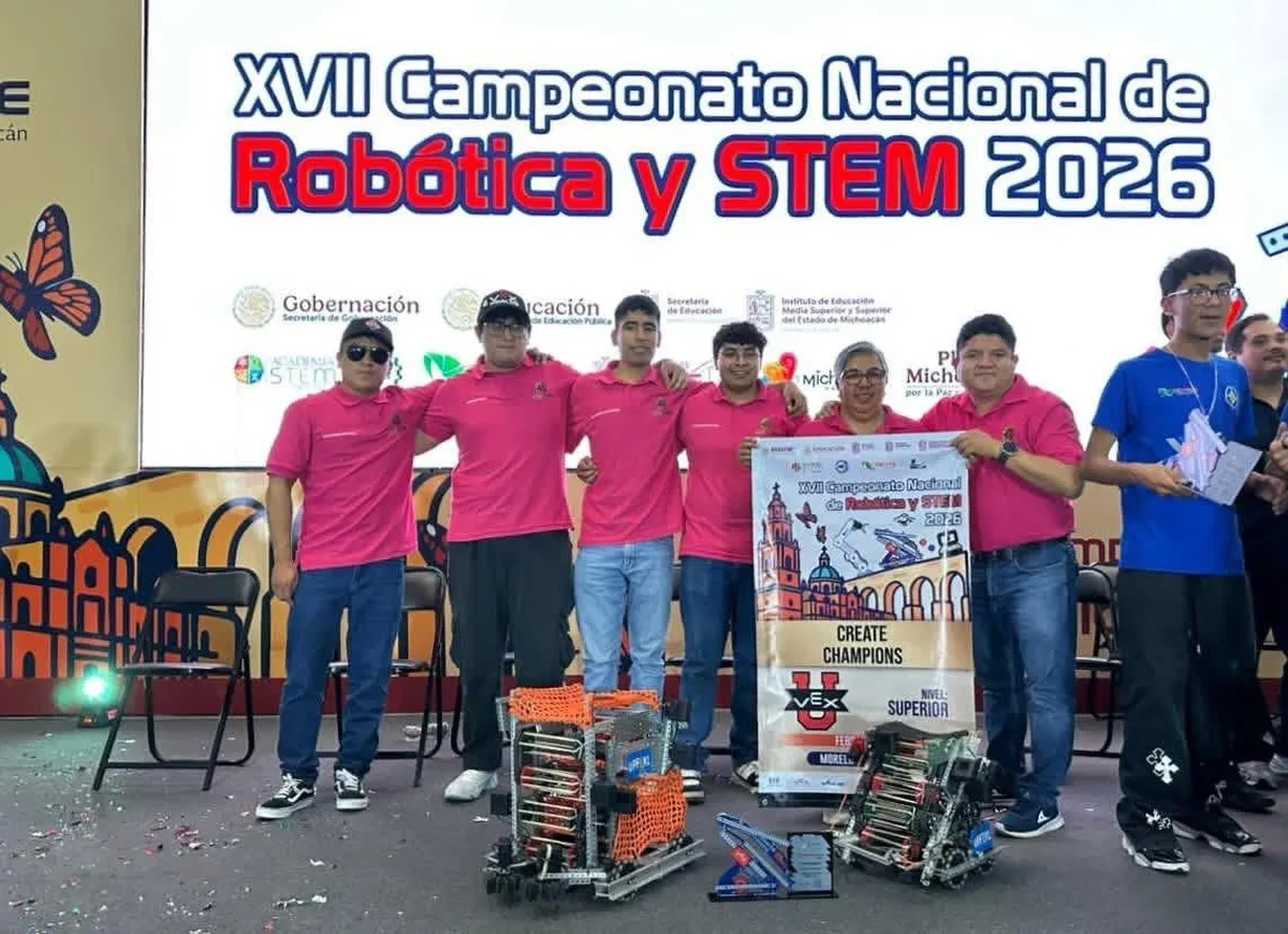 Alumnos de la UPFIM representarán a Hidalgo en el Mundial de Robótica 2026