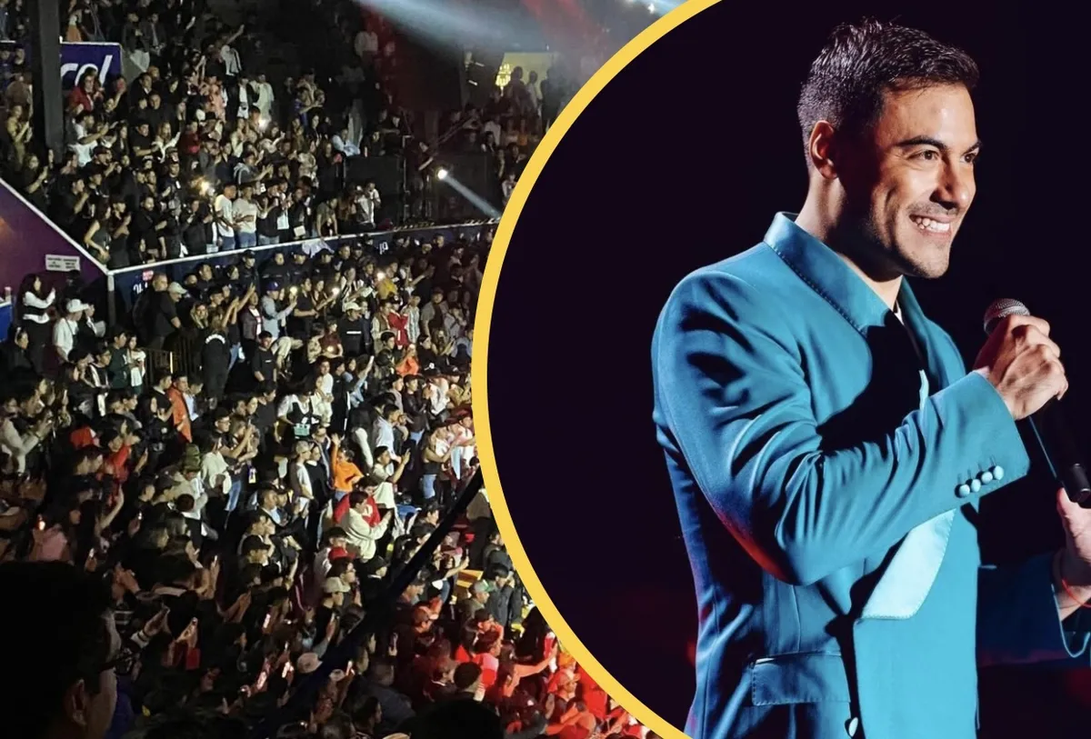 Palenque Pachuca 2023: Carlos Rivera llega al recinto