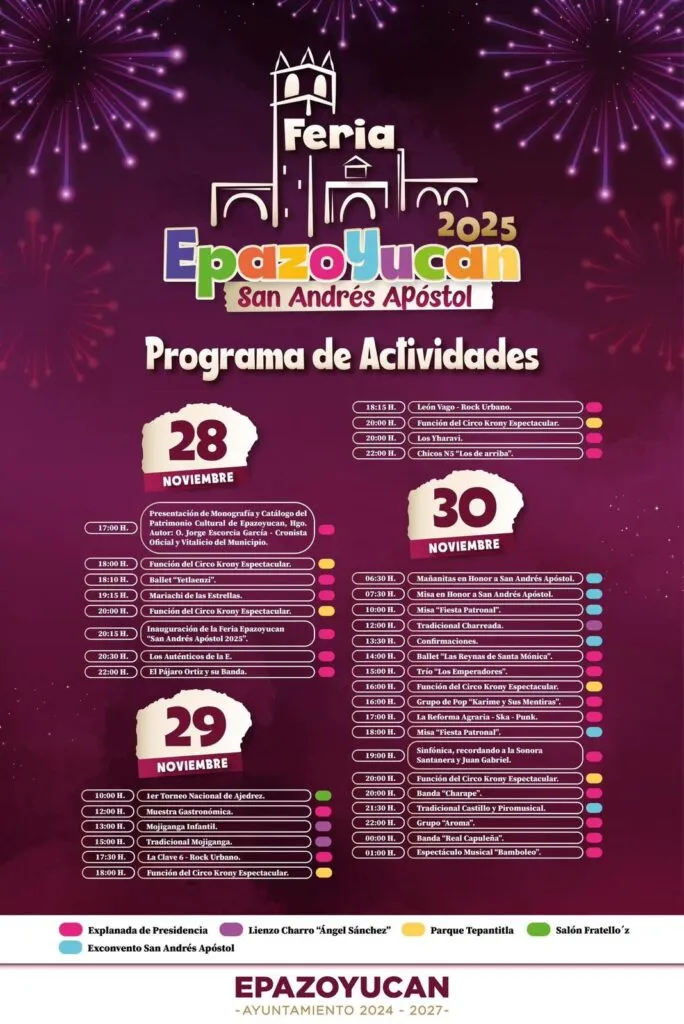 Feria Epazoyucan 2025: fechas, actividades y todo lo que habrá en la celebración