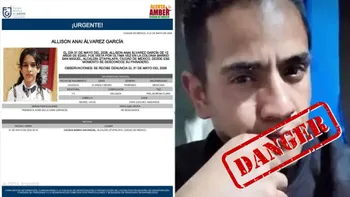 Protesta en Iztapalapa por la desaparición de Allison Anaí Álvarez García, menor buscada mediante Alerta Amber.