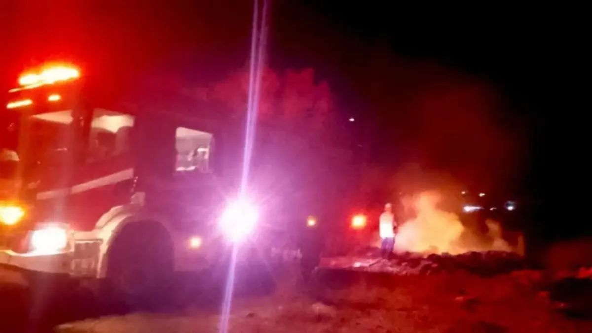 Tula: dos incendios en Nochebuena generan preocupación