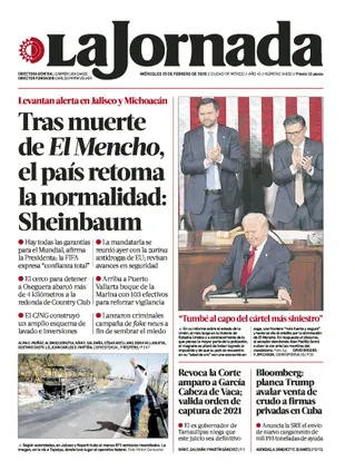 La Jornada | 25 de febrero de 2026