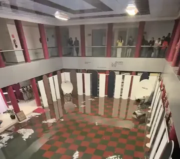 Inundación en Radio y Televisión de Hidalgo
