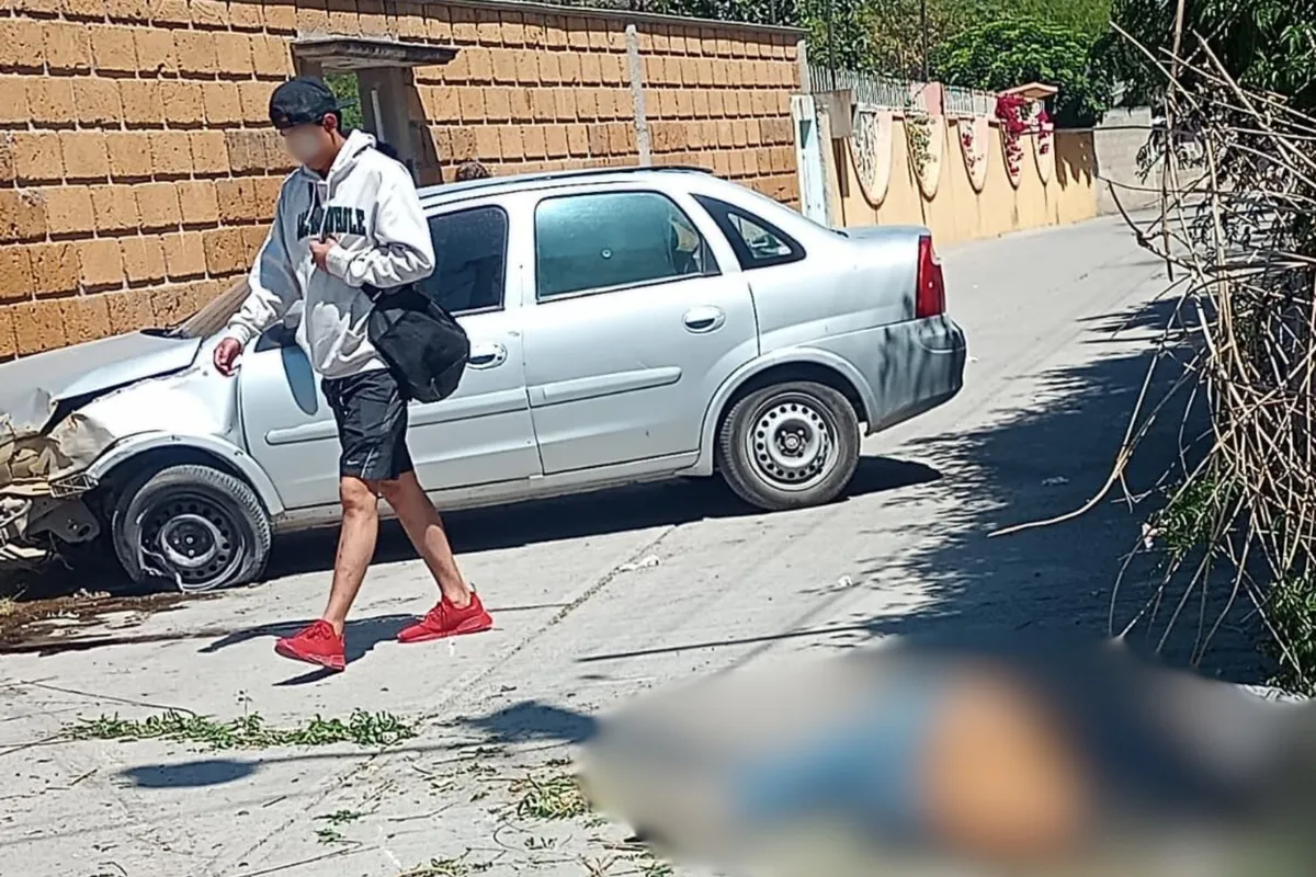 Accidente automovilístico en Tula de Allende deja un motociclista muerto