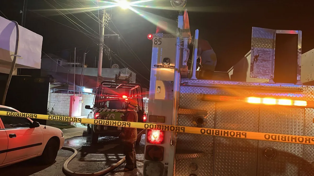 Hallan cuerpo sin vida tras incendio en Mineral de la Reforma