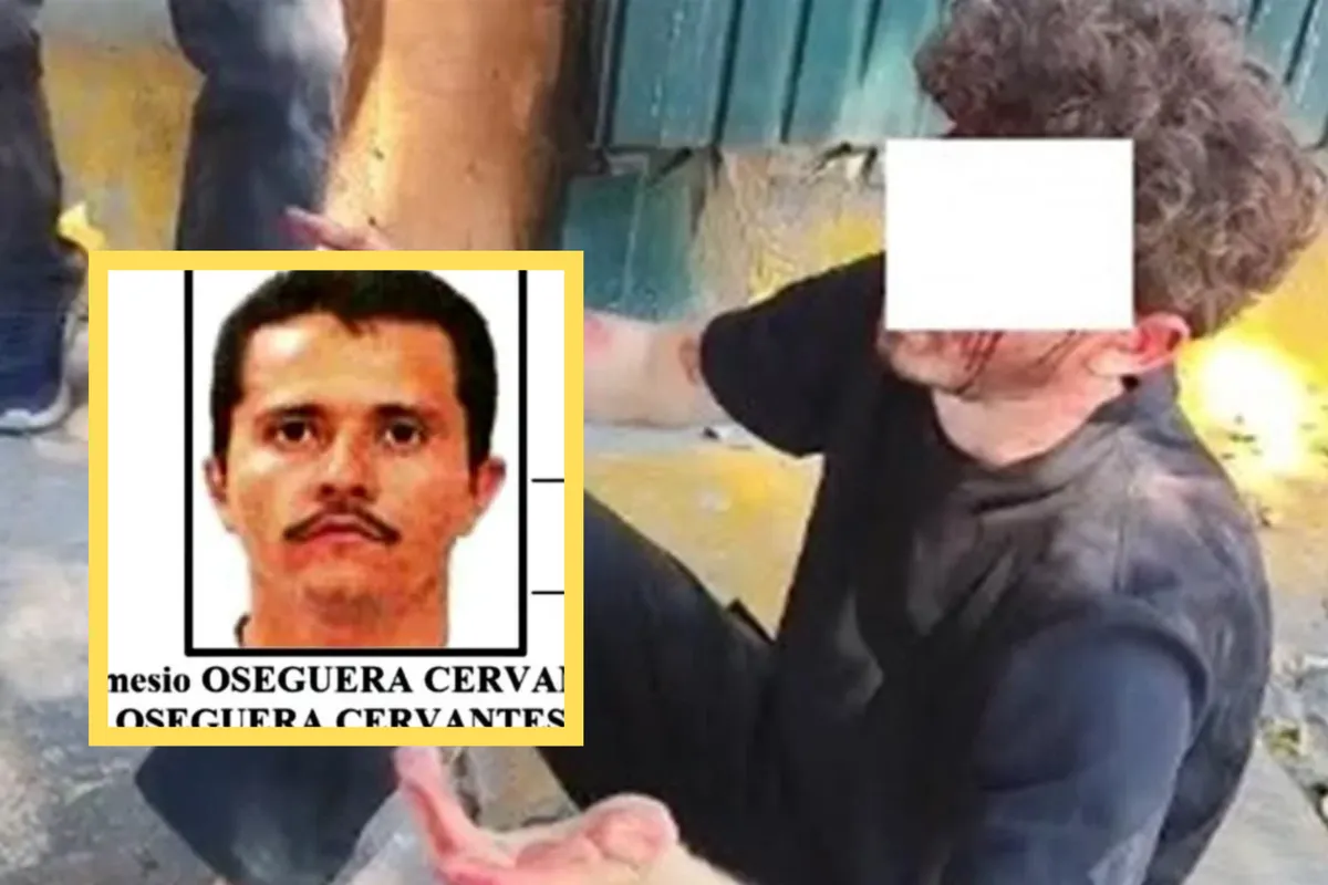 Golpean a estudiante durante el funeral de El Mencho en Jalisco