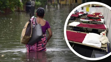 Albergues por lluvias en Hidalgo