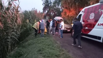 Actopan: rescatan a mujer que cayó a canal en Pozo Grande