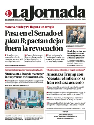La Jornada | 26 de marzo de 2026