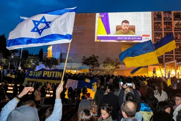 Ucrania pide apoyo a Israel; “la indiferencia mata” dice Zelensky