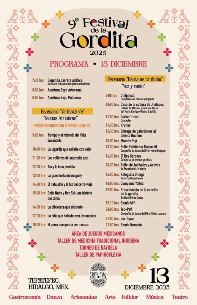 Todo sobre el 9º Festival de la Gordita: gastronomía, música regional y actividades familiares