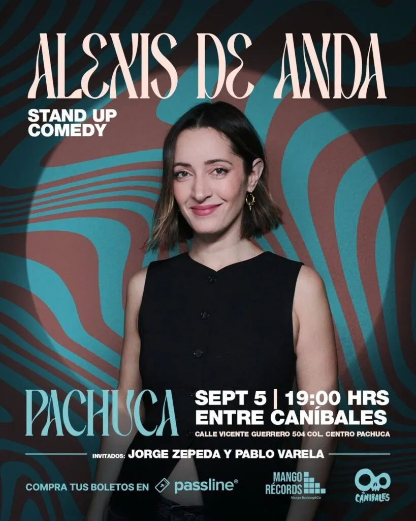 “De todo te puedes acabar riendo”: Alexis de Anda regresa a Pachuca con un show de stand-up