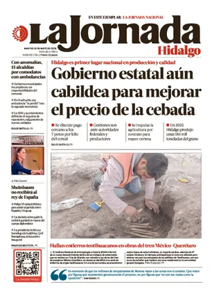 La Jornada Hidalgo | 19 de mayo de 2026