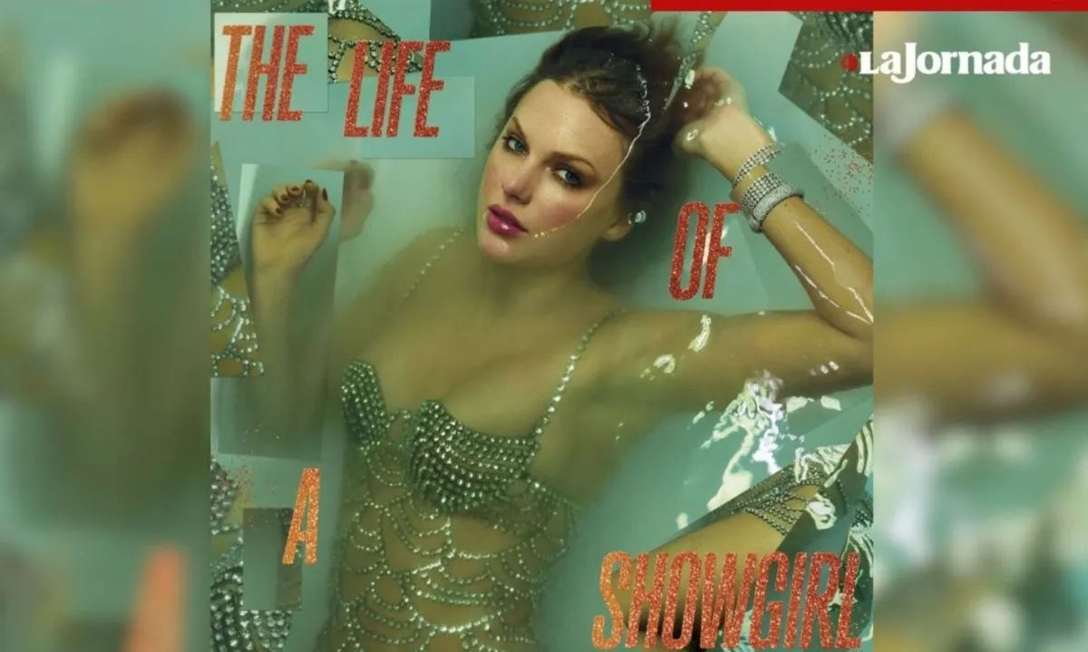 Taylor Swift promociona su nuevo álbum The Life of a Showgirl, luciendo un look deslumbrante que refleja el concepto del disco.