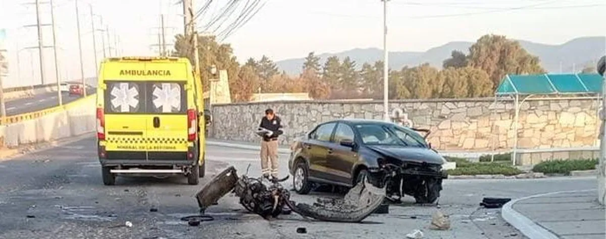 accidente Pachuca Sahagun memorial