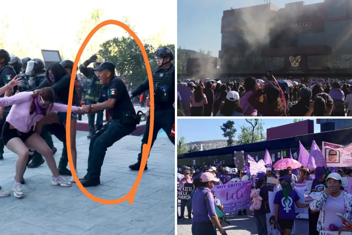 ¿Hubo uso excesivo de la fuerza en manifestación del 8M? Esto dicen las autoridades