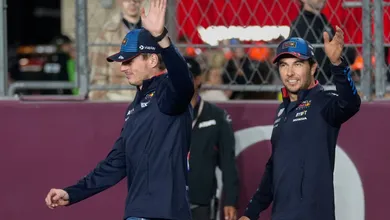 Max Verstappen y Sergio Pérez