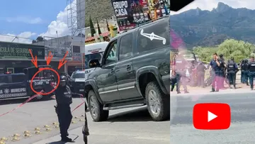 Un hombre fue ejecutado en el bulevar Minero de Pachuca. Un video muestra el ataque y la huida de un presunto agresor en una carroza fúnebre; dos personas fueron detenidas.