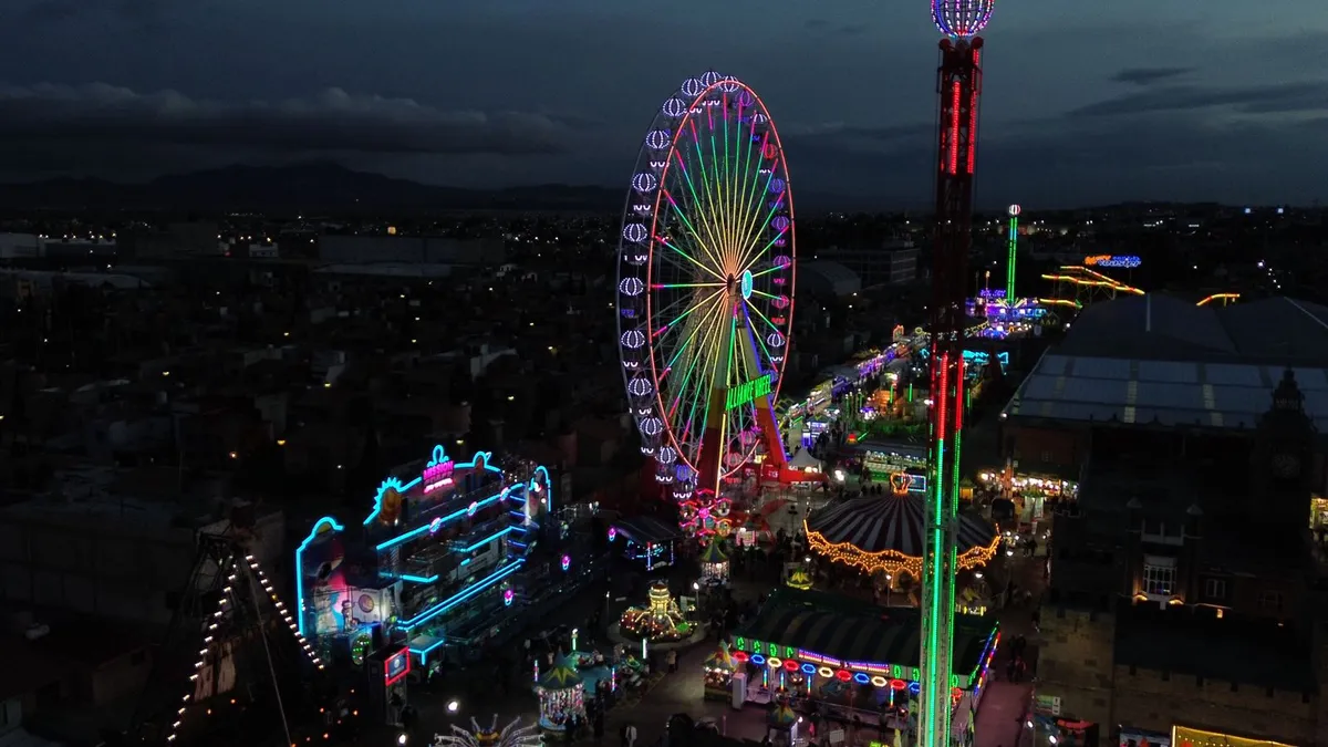 Panorámica Feria Pachuca 2025