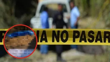 Operativo de autoridades tras el hallazgo de un hombre sin vida en Nopala.