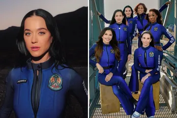 Katy Perry cumple su sueño de viajar al espacio en el vuelo NS-31 de Blue Origin