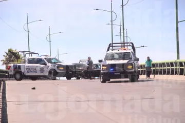 Accidente en bulevar Colosio