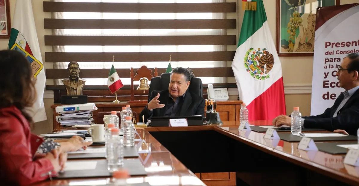 Julio Menchaca presenta organismo para fomentar más inversiones