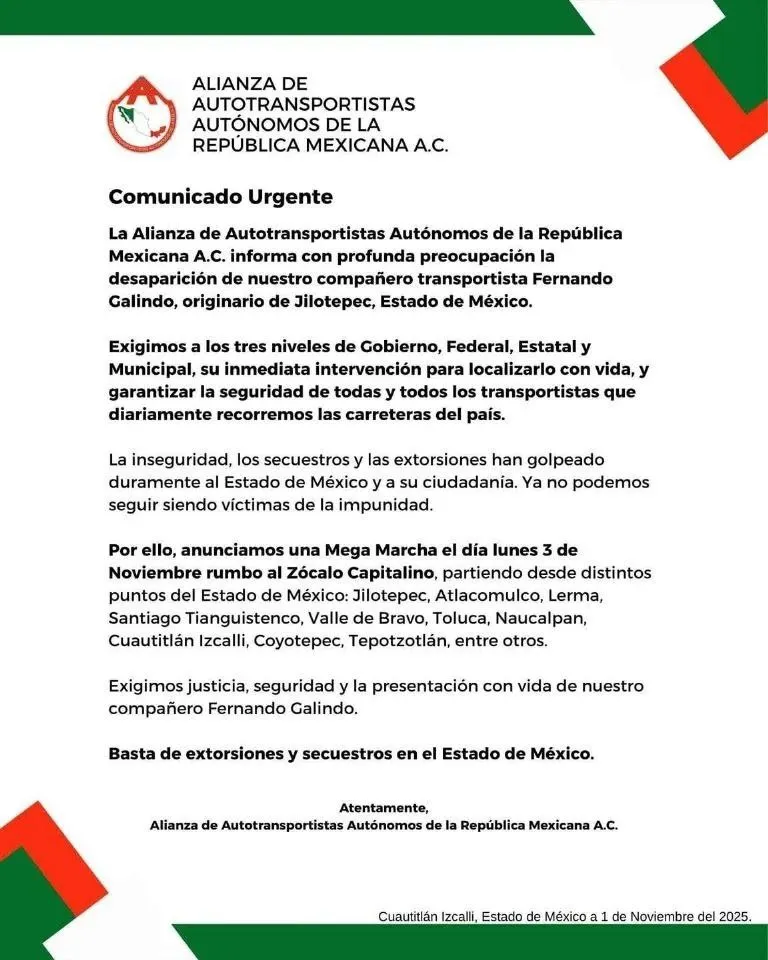 Transportistas bloquean  Arco Norte: esto exigen