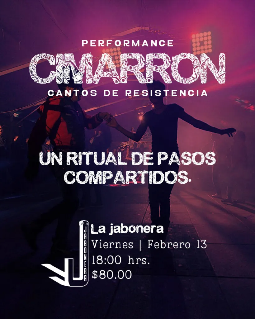 Cimarrón cantos de resistencia llega a Pachuca con cumbia performativa