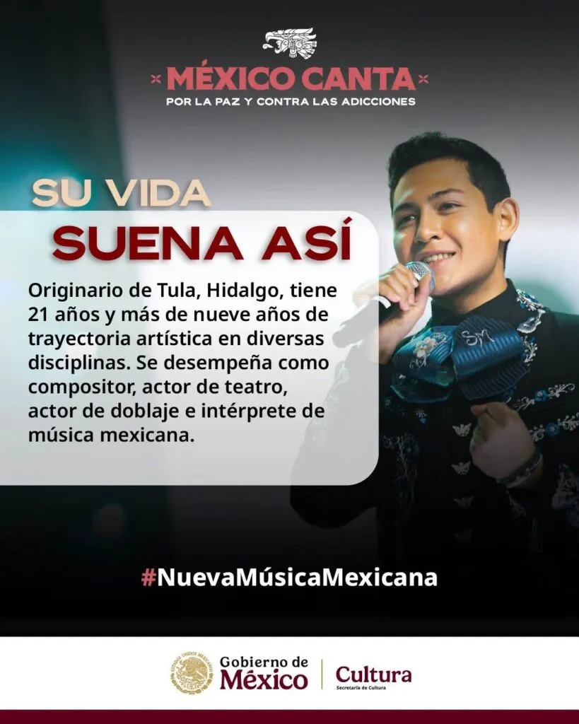 Desde Tula, Sergio Maya llega a la final del reality “México Canta”