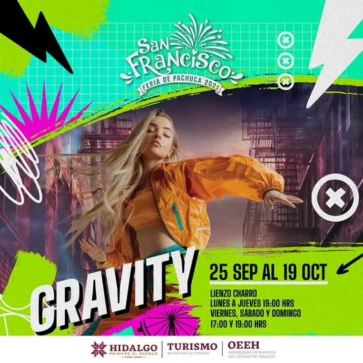 Cartelera de espectáculos en la Feria de San Francisco Pachuca 2025: circo, desfile, lucha libre y más