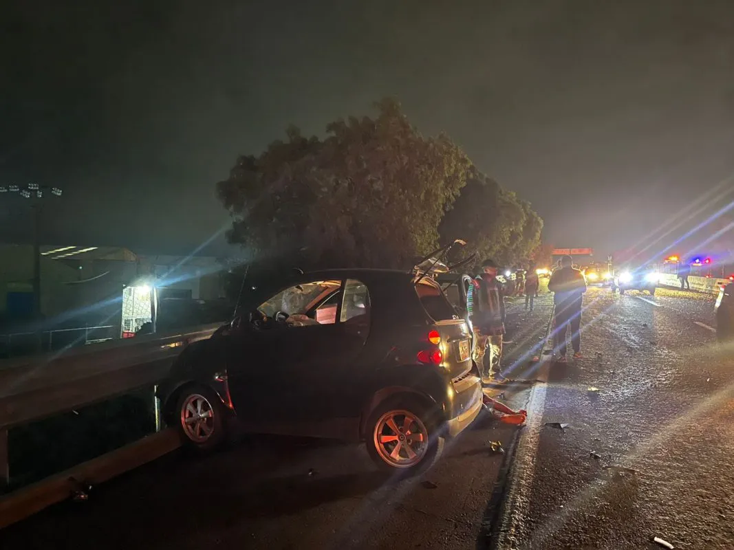 Accidente en la autopista México-Pachuca