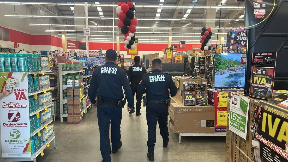 Operativo de seguridad de la SSPH durante el Buen Fin 2025