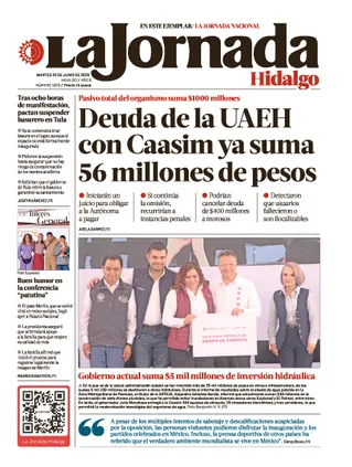 La Jornada Hidalgo | 23 de junio de 2026